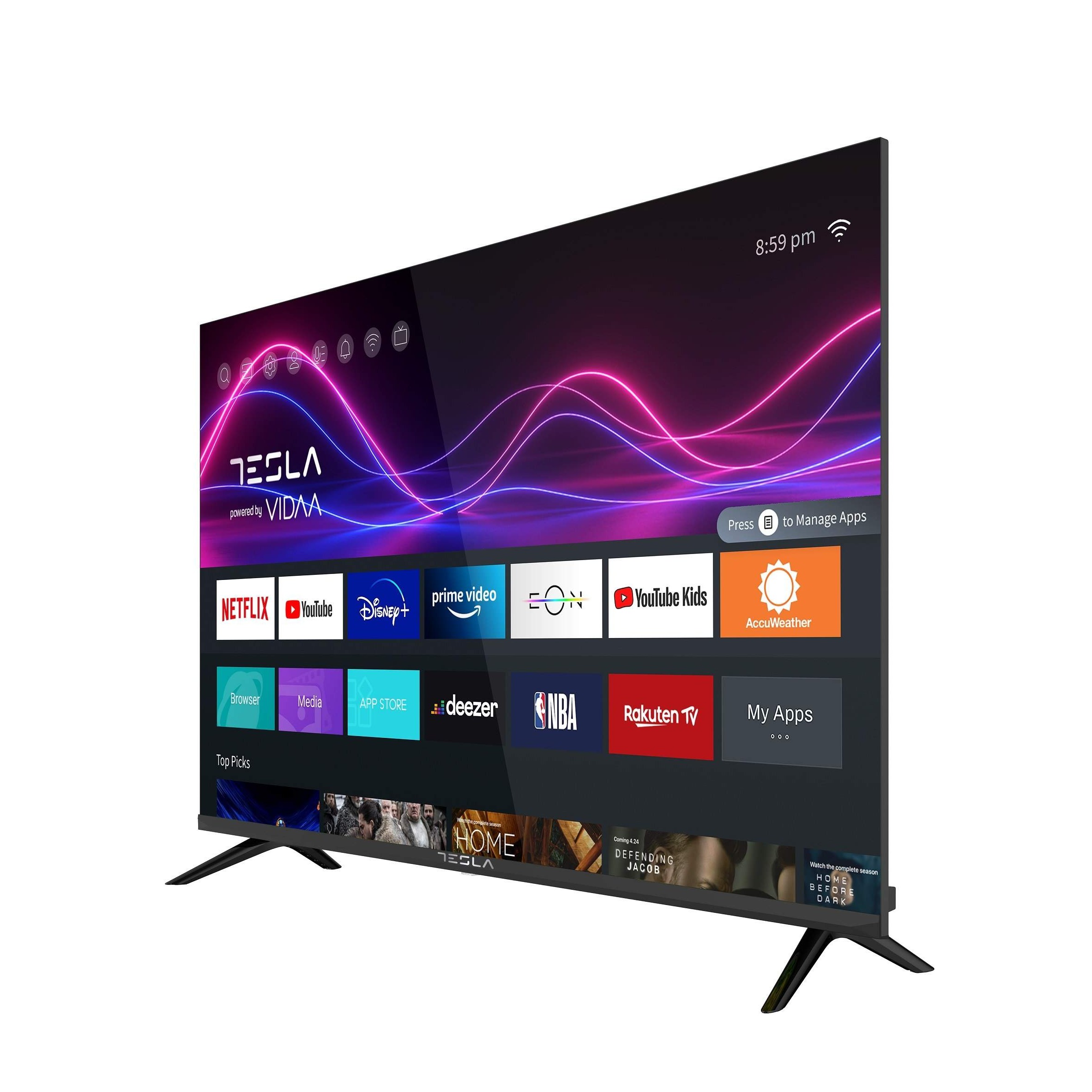 TESLA TV 40M335BFS FHD SMART-VIDAA OS-EON SMART FHD-HDMIX3;USBX2:CI+ | Plus