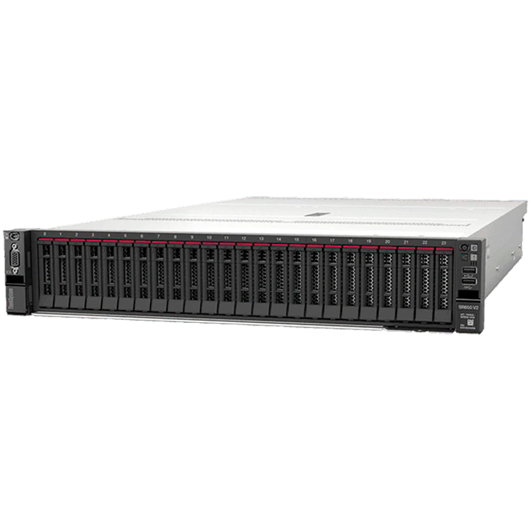 Lenovo ThinkSystem SR650 v2, Rack 2U; Xeon Silver 4309Y (8C 2.8GHz 12MB ...