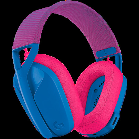 LOGITECH G435 LIGHTSPEED Wireless Gaming Headset - BLUE - 2.4GHZ- EMEA - 914