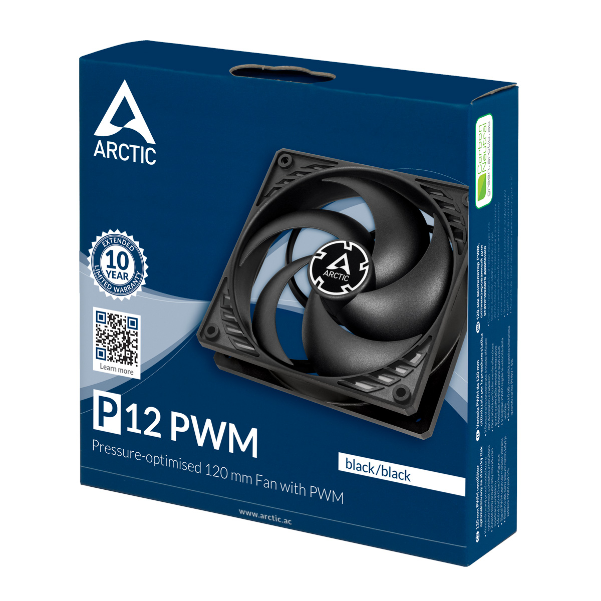 Arctic Fan P12 PWM (Black)