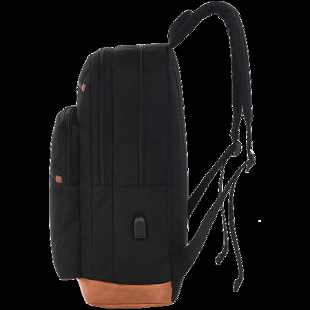 Laptop backpack for 15.6 inch450MMx310MM x 160MMExterior materials: 90% Polyester+10%PUInner materials:100% Polyester
