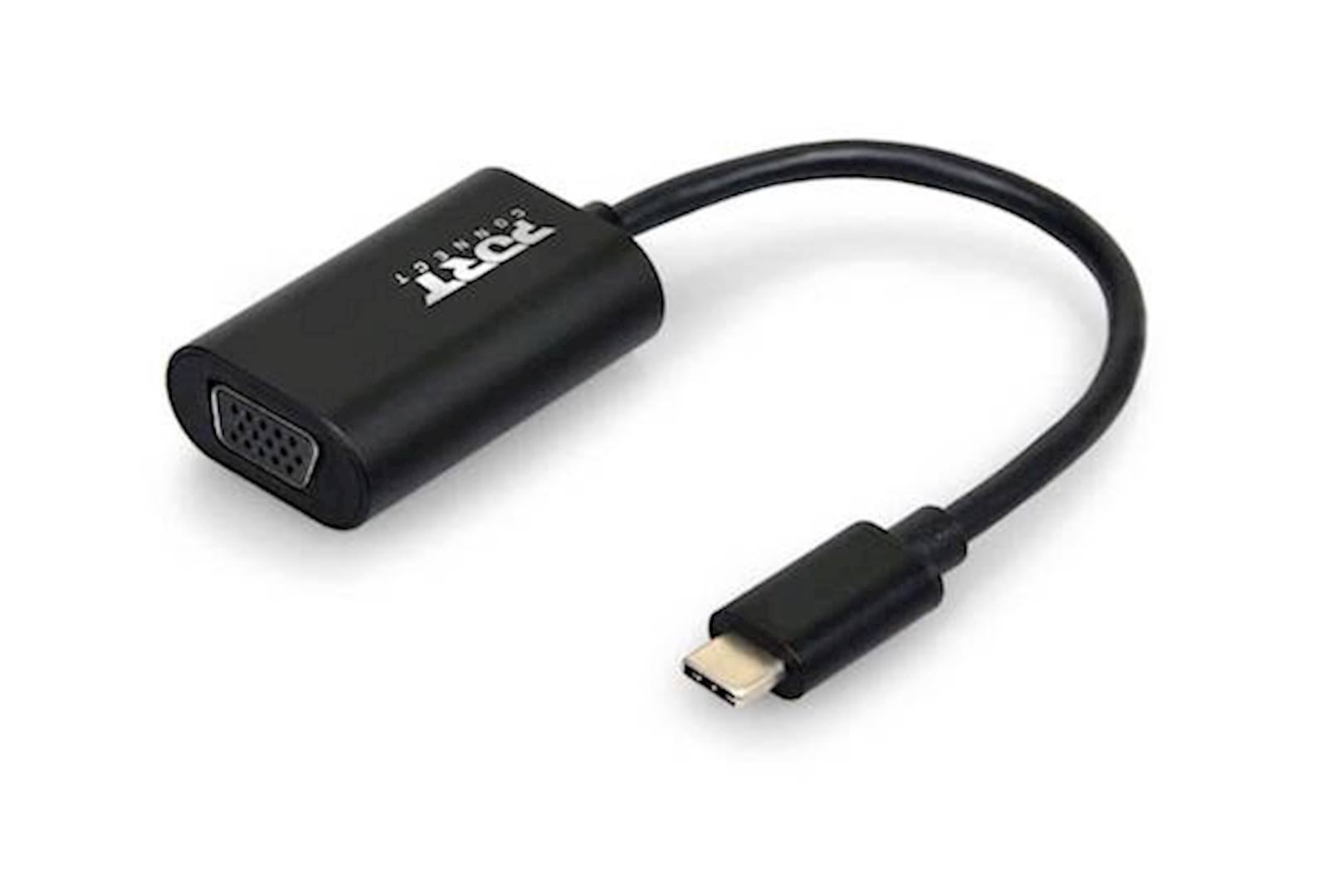 Adapter PORT USB-C u VGA, rezolucija: 1920 x 1200 ili 1080p
