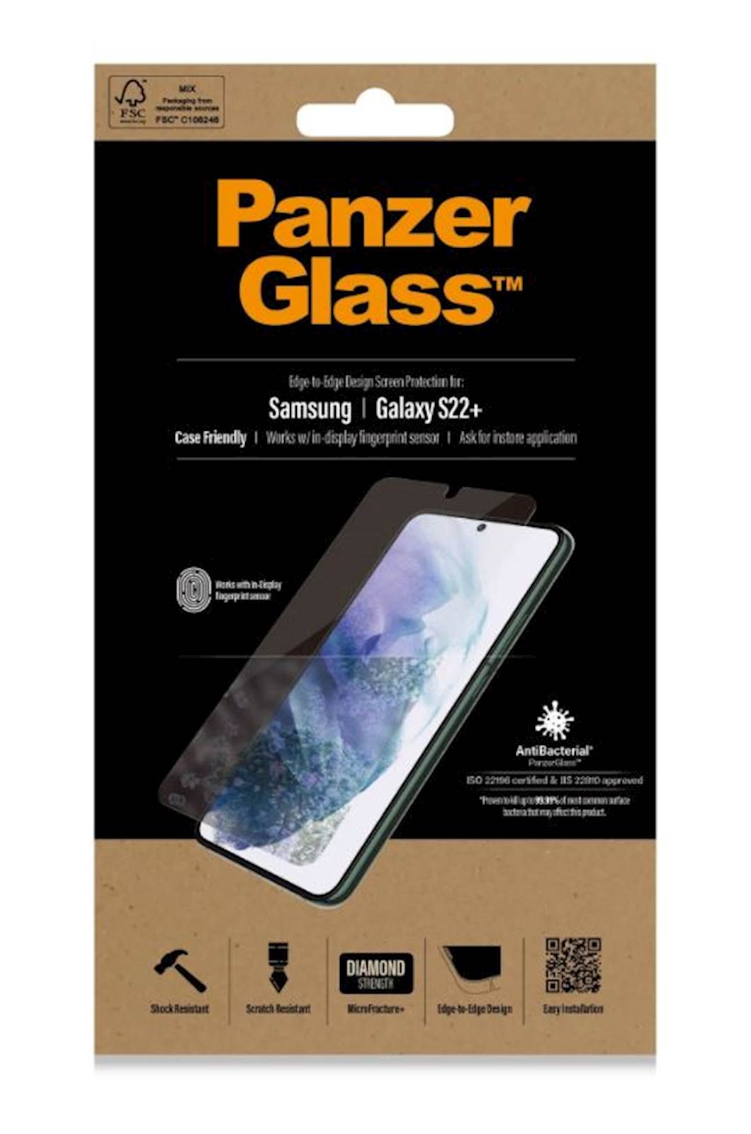 Zaštitno staklo PanzerGlass Samsung Galaxy S22+ 5G