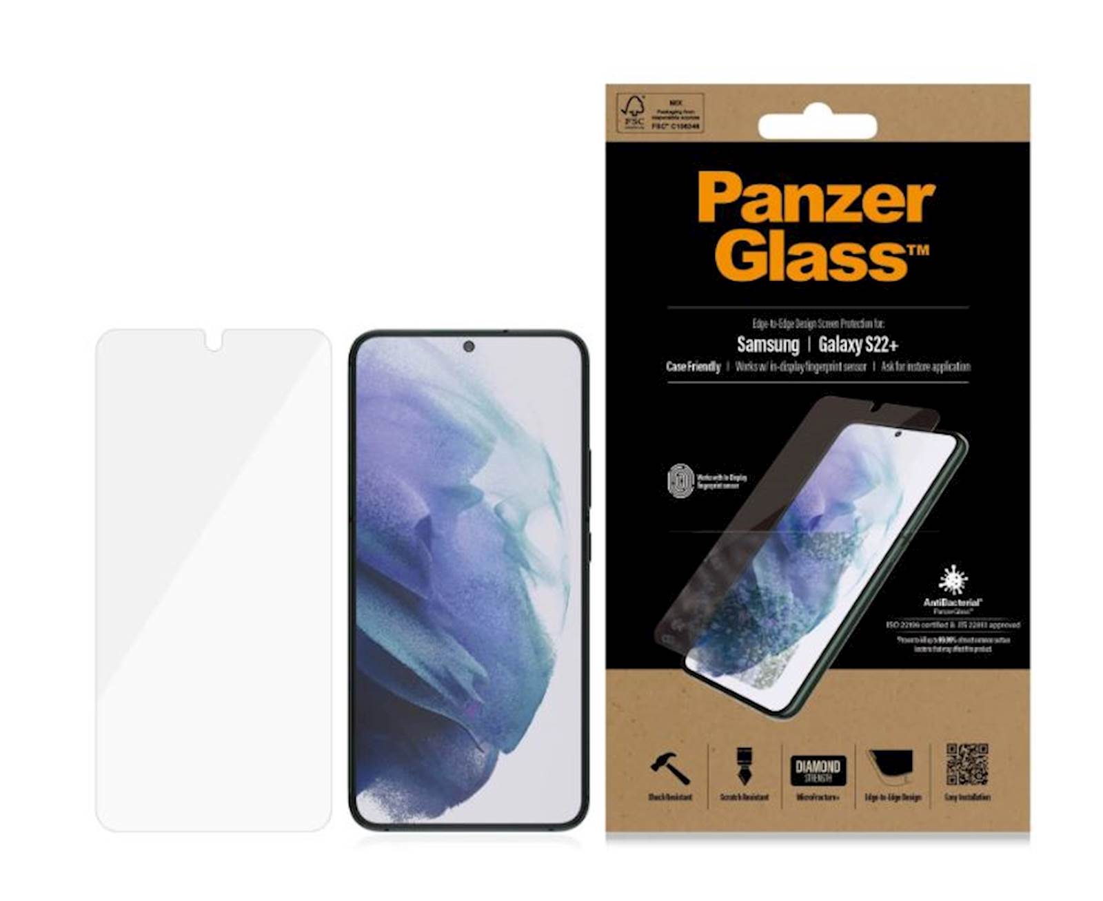 Zaštitno staklo PanzerGlass Samsung Galaxy S22+ 5G