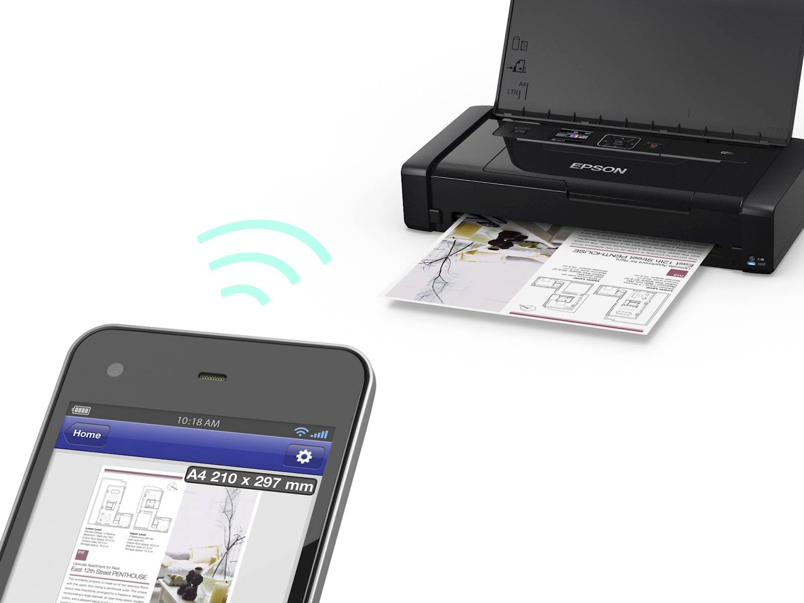 Printer EPSON WorkForce WF-100W Mobile