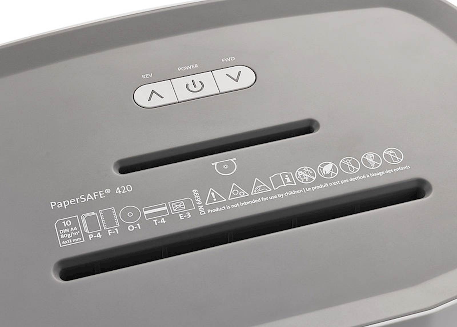 Shredder Dahle PaperSafe 23420,10 listova,P5,25l