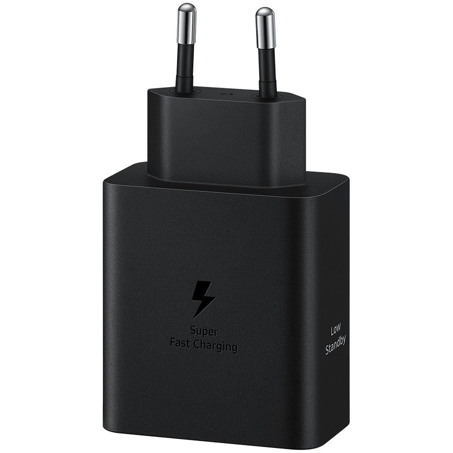 Samsung 50W USB-C Power Adapter Duo Black (1.8m USB-C to USB-C 5A Cable included)