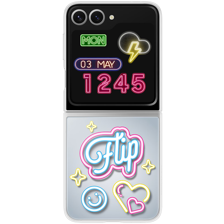 Samsung Galaxy Z Flip6 FlipSuit Case Transparent