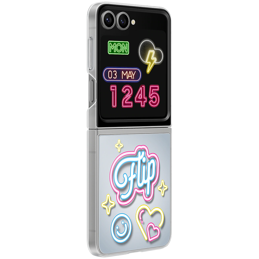 Samsung Galaxy Z Flip6 FlipSuit Case Transparent