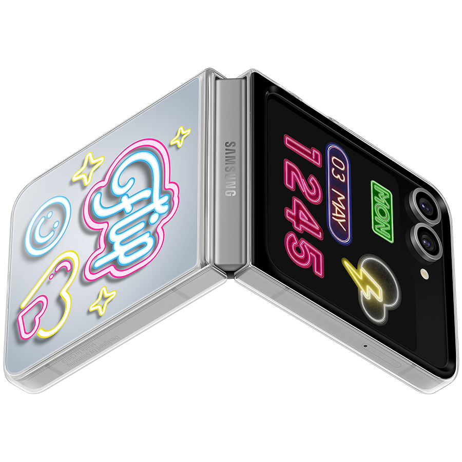 Samsung Galaxy Z Flip6 FlipSuit Case Transparent