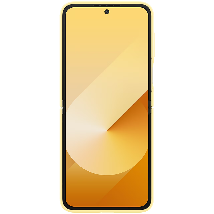 Samsung Galaxy Z Flip6 Silicone Case Yellow