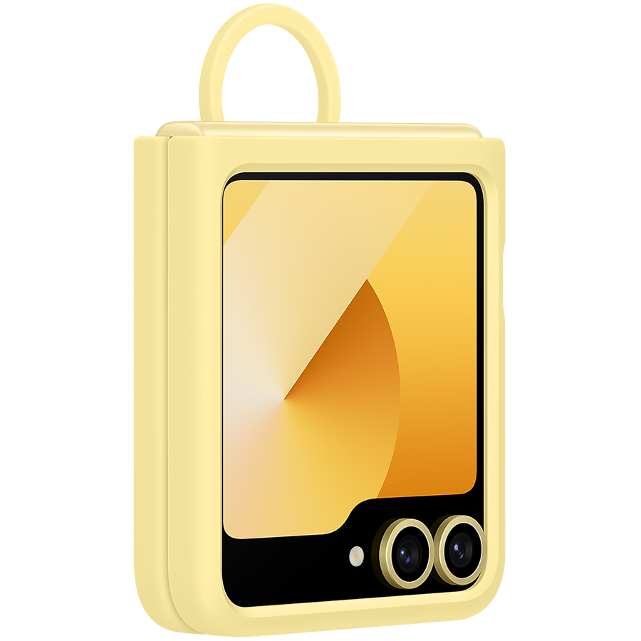 Samsung Galaxy Z Flip6 Silicone Case Yellow
