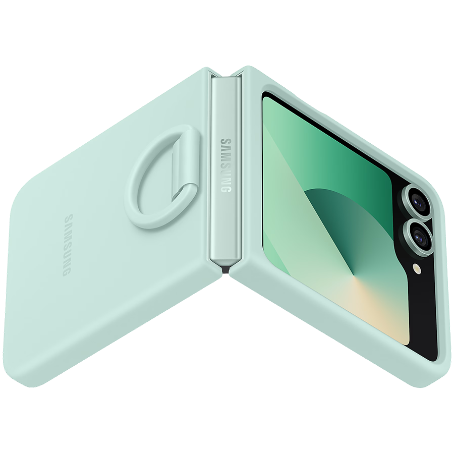Samsung Galaxy Z Flip6 Silicone Case Mint