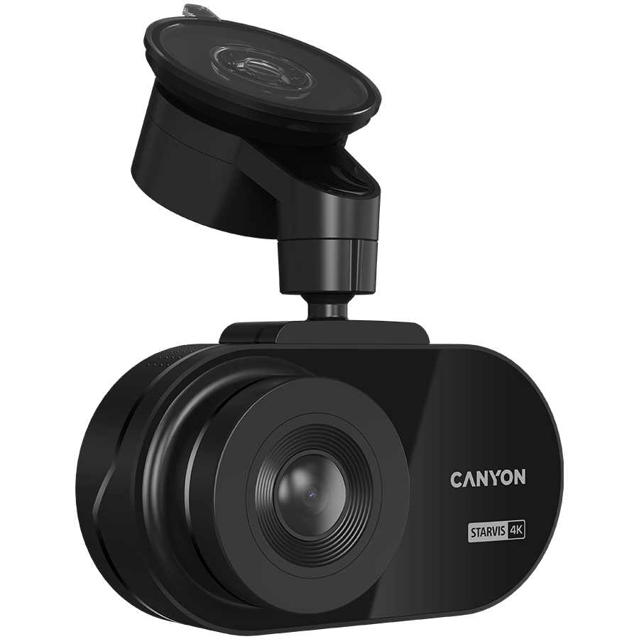 CANYON car recorder DVR40 UltraHD 4K 2160p Wi-Fi Black
