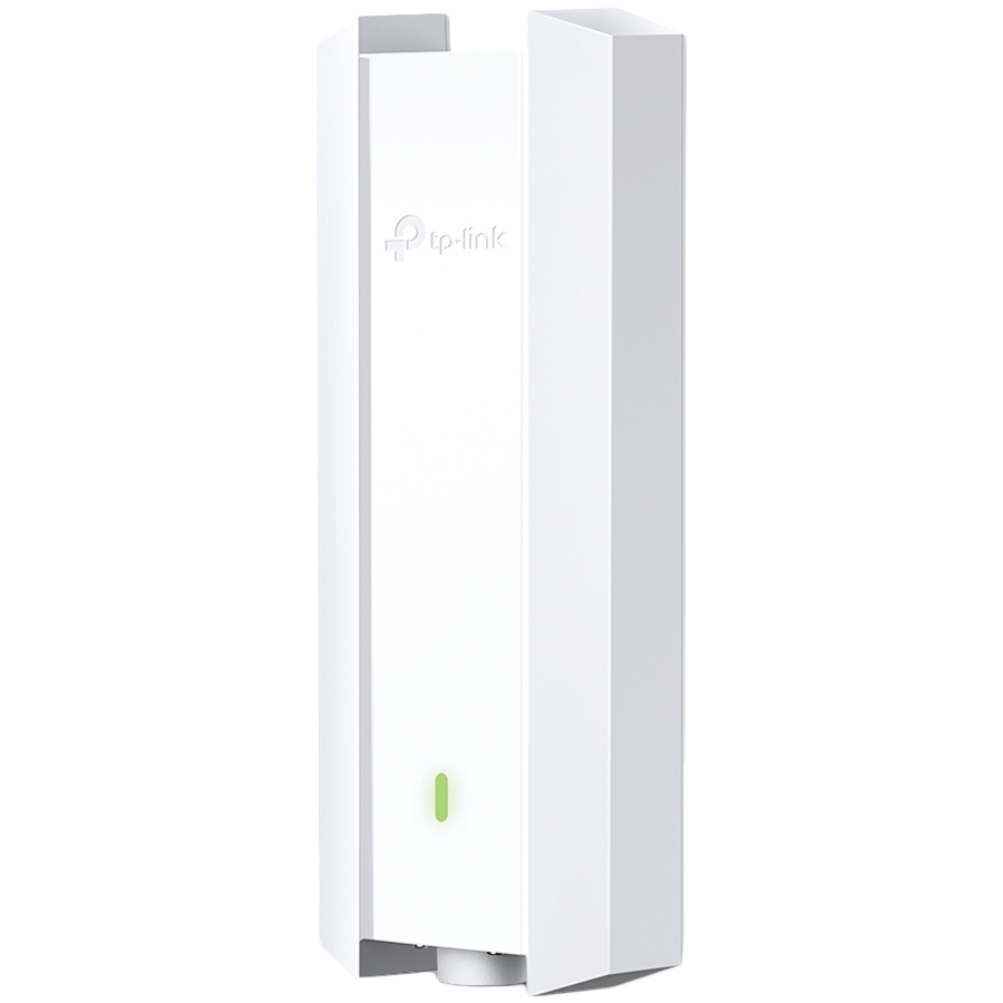 TP-Link EAP610-Outdoor AX1800 Outdoor Dual-Band Wi-Fi 6 Access Point,1× G RJ45 Port,574Mbps at 2.4 GHz + 1201 Mbps at 5 GHz,IP67,4×Internal Antennas,Mesh, Seamless Roaming, MU-MIMO, Band Steering, Beamforming,Load Balance, Airtime Fairness,Omada app