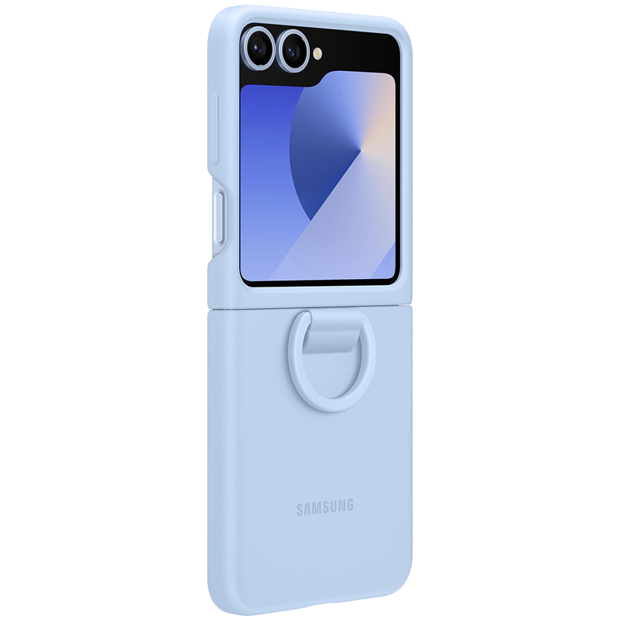 Samsung Galaxy Z Flip6 Silicone Case Blue