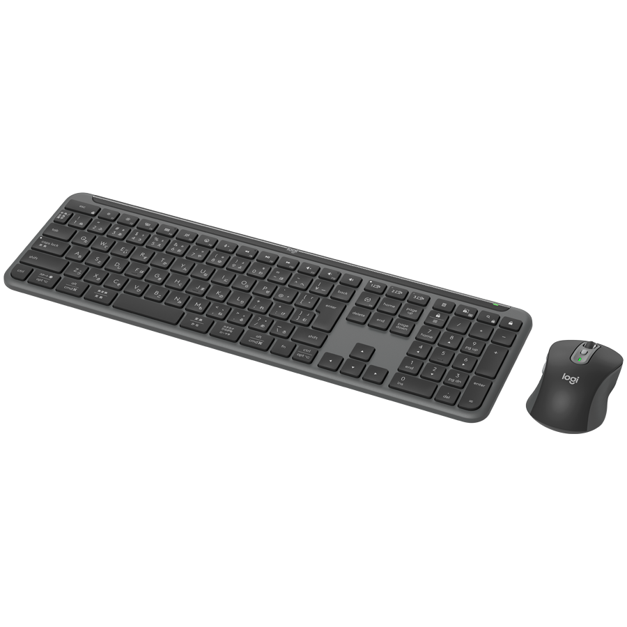 LOGITECH Signature Slim Combo MK950 - GRAPHITE - US INT'L - 2.4GHZ/BT- INTNL-973
