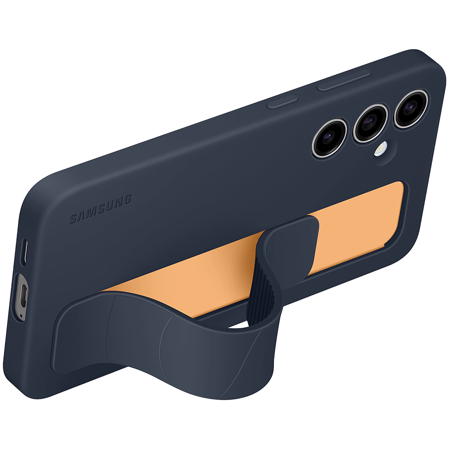 Samsung Galaxy S24 FE Standing Grip Case Blue Black