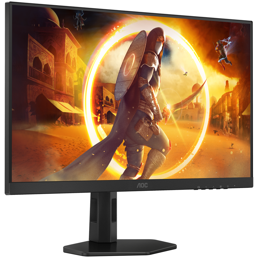 AOC Monitor Q27G4XF 27" Fast IPS 2560x1440 Antiglare  180Hz, HDR 10, 0.5ms, 1000:1, HDMI, DP, Full Ergo, Adaptive Sync 3y