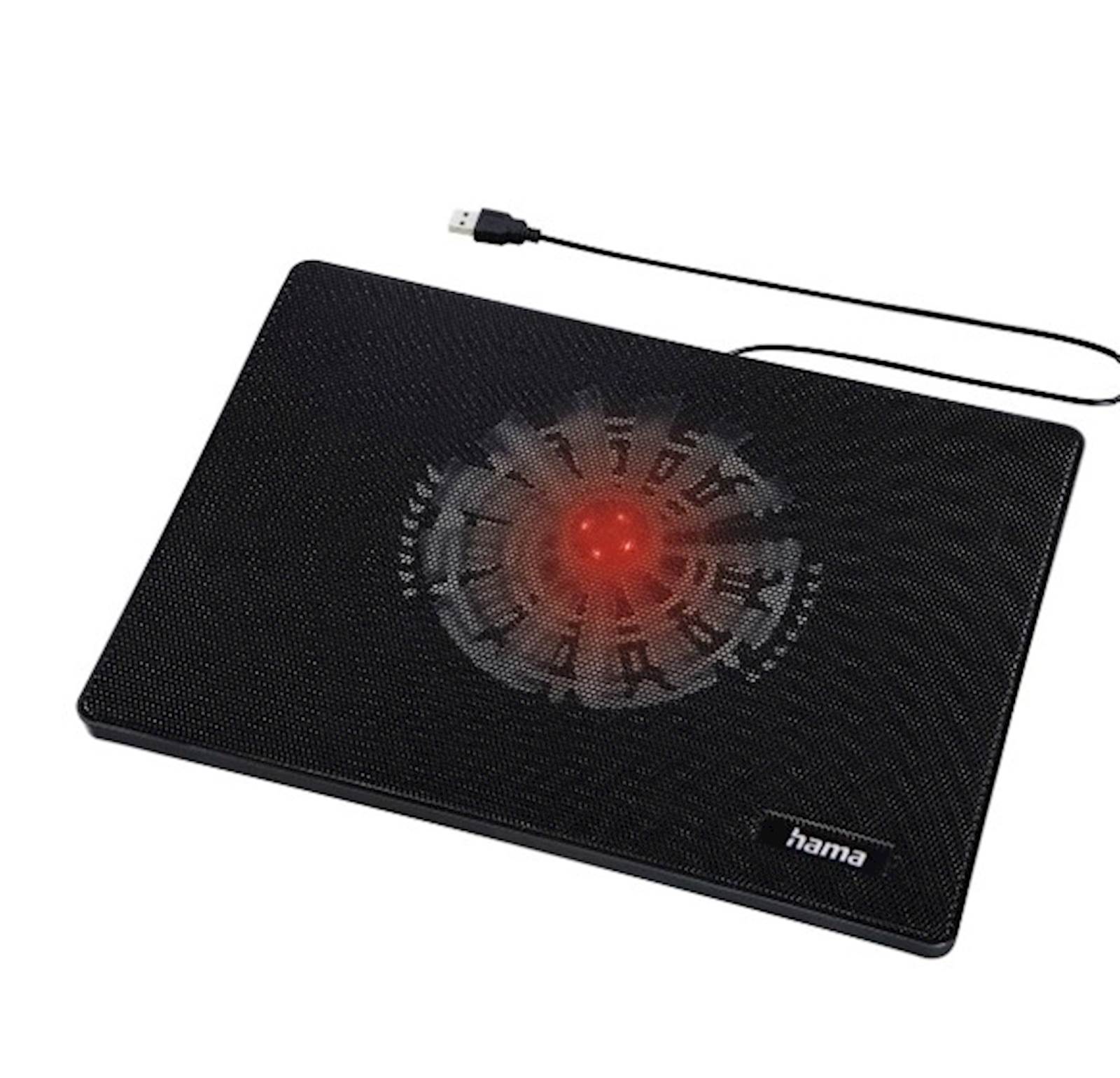 Cooler za laptop HAMA "Slim", crni