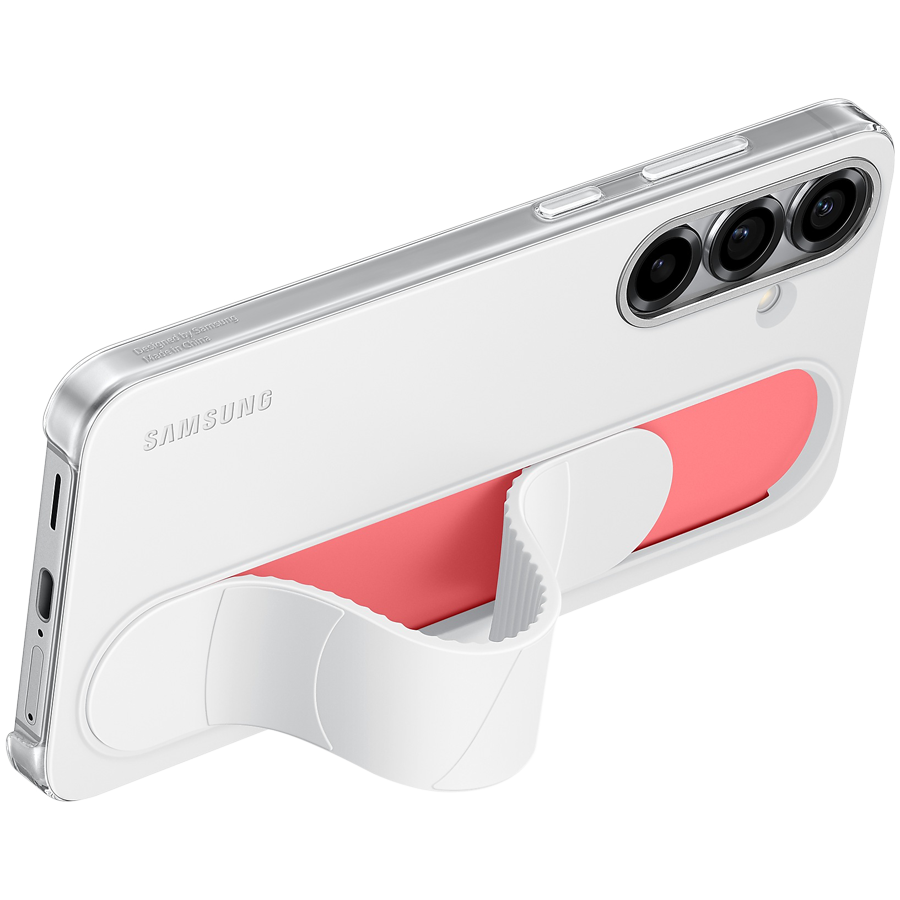Samsung Galaxy S25+ Standing Grip Case White