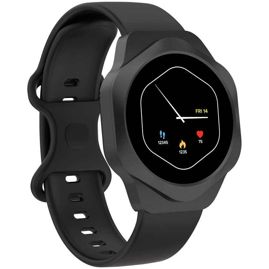 CANYON Smart Watch Hexagon 88 BT-CALL Black
