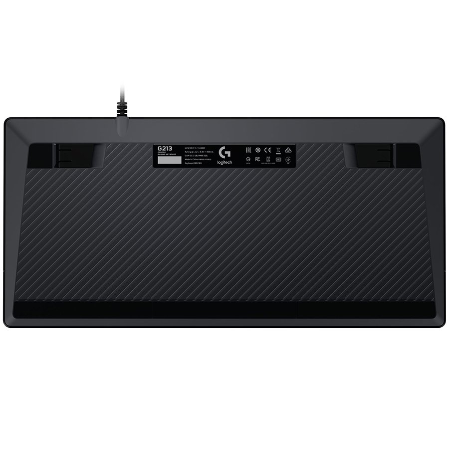 LOGITECH G213 Prodigy Corded RGB Gaming Keyboard - BLACK - HRV-SLV-SRB