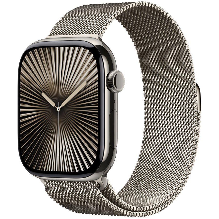 46mm Natural Milanese Loop - S/M