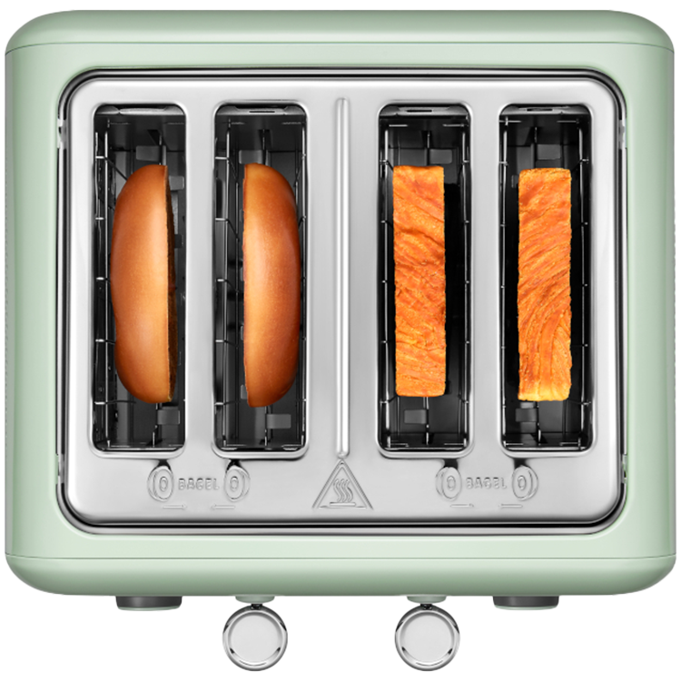 BUYDEEM 4 Slice Toaster, model DT640E, color Cozy Greenish, EU