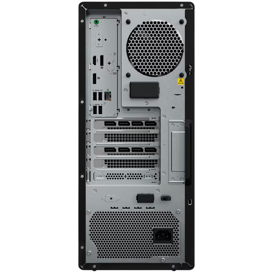 Lenovo ThinkStation P3 Tower, i7-14700, 1x 16 GB DDR5-4400MHz, 512GB SSD PCIe, NVIDIA T1000 8GB GDDR6,Front: 4x USB 3.2, 1x USB 3.2 Type C, 3 in 1 CR, Back: 4x USB 3.2, 2x DP, 1x HDMI, 1x Rj 45 GbE, USB Kb/Mouse, 500W, No OS, 3Yr