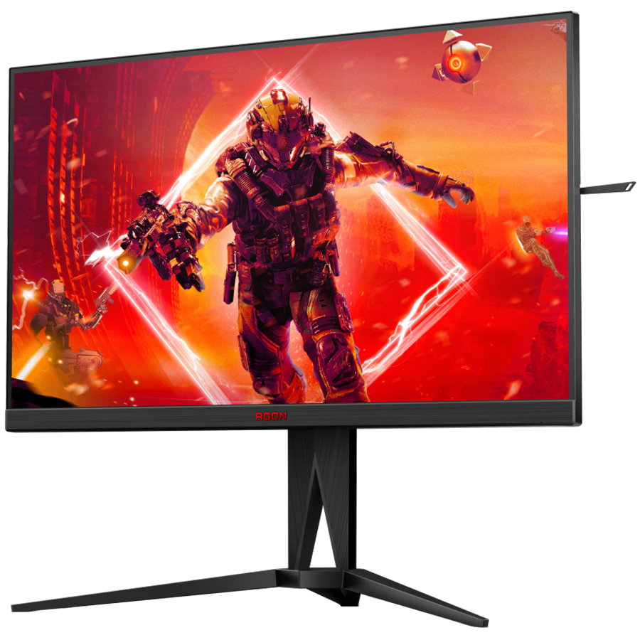 AOC Monitor AGON AG325QZN/EU Gaming, 31.5", QHD 2560x1440, Fast VA, 240Hz, 1ms, Adaptive Sync, Freesync Premium, DisplayHDR 400, Full Ergonomic, 2xHDMI, 2xDP, USB Hub 3.2