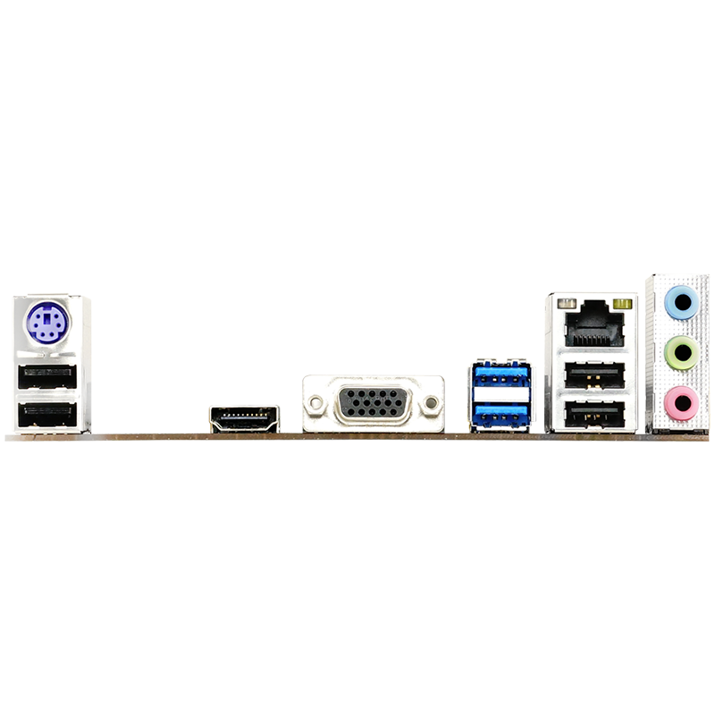 BIOSTAR MB B450 AM4 2 x DDR4 4 x SATA II 1 x VGA Port 1 x HDMI Port 1 x LAN port Micro ATX
