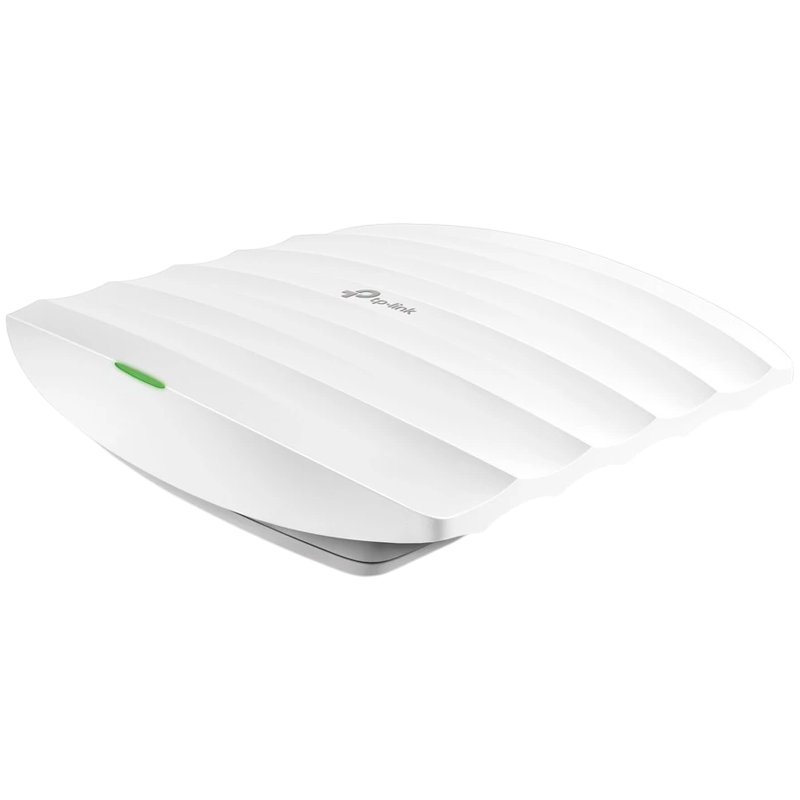 AC1350 Ceiling Mount Dual-Band Wi-Fi Access Point PORT: 1× Gigabit RJ45 PortSPEED: 450 Mbps at 2.4 GHz + 867 Mbps at 5 GHzFEATURE: 802.3af PoE and Passive PoE (Power Adapter is not included), 3× Internal Antennas, Mesh, Seamless Roaming, MU-MIMO