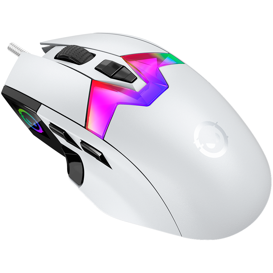 LORGAR MSP80, 8000 Hz Gaming Mouse Pro, White