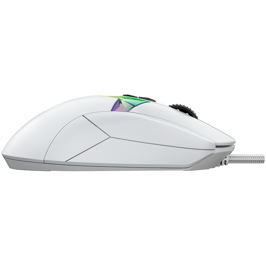 LORGAR MSP80, 8000 Hz Gaming Mouse Pro, White