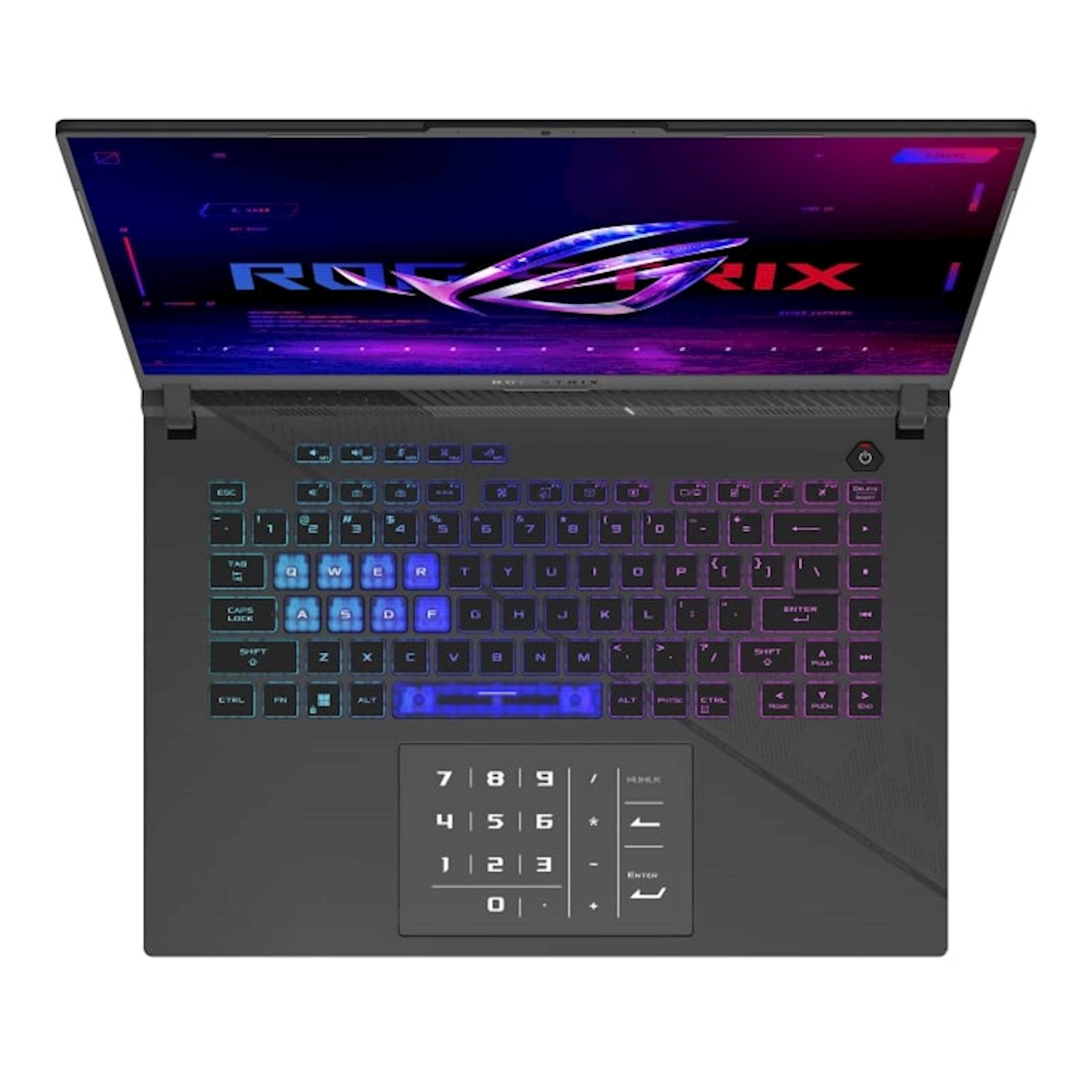 LAPTOP ASUS ROG STRIX G16 G614PH-RV022 16"FHD+165Hz R9-8940HX 16-C/32T 16G s1TB RTX5050 6GB RGB GRY