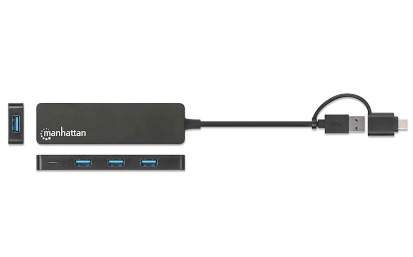 Hub MANHATTAN s 4 USB 3.0 Type-C/Type-A priključka