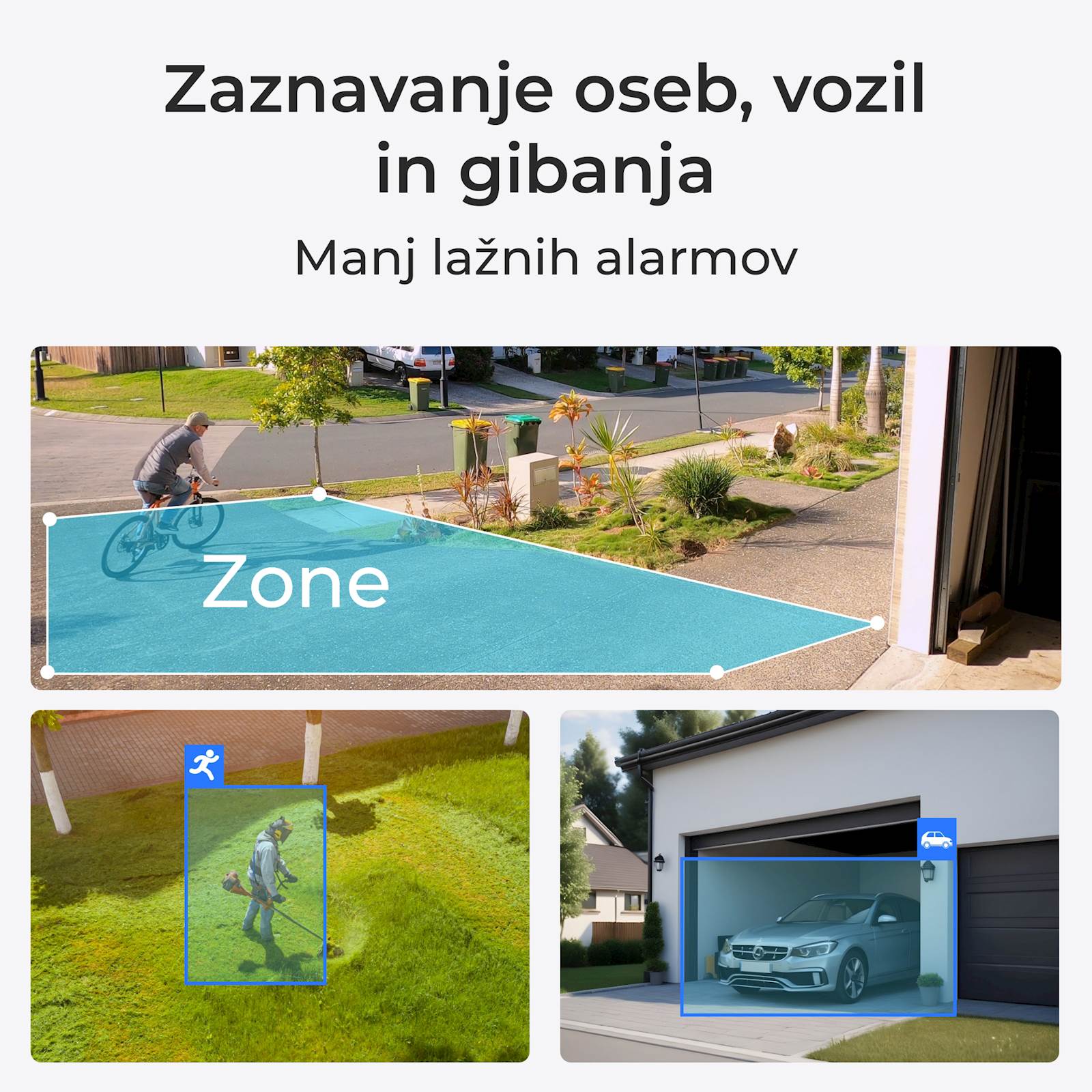 Reolink NVR snimač NVS8-5MB4 5MP, 8 kanalni NVR s 2TB HDD, 4x Kamera POE