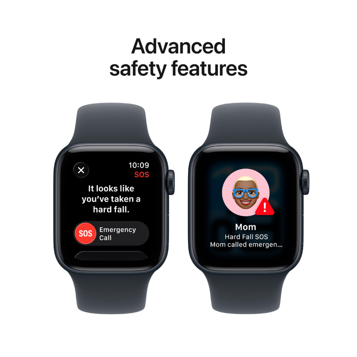 Apple Watch SE 3 GPS 40mm Midnight Aluminium Case with Midnight Sport Band - M/L,Model A3324