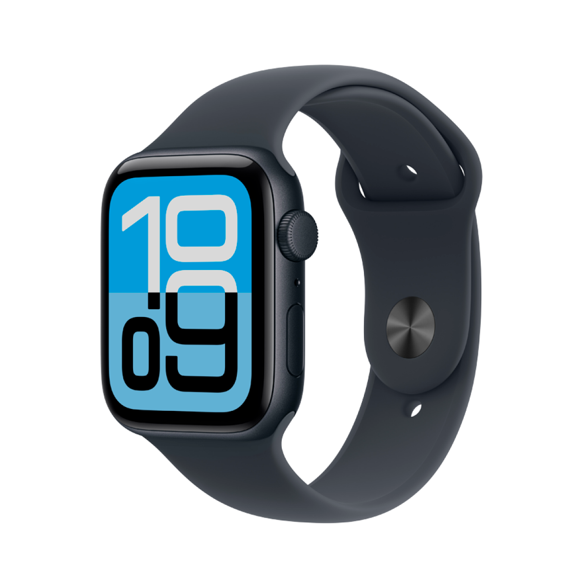 Apple Watch SE 3 GPS 44mm Midnight Aluminium Case with Midnight Sport Band - S/M,Model A3325