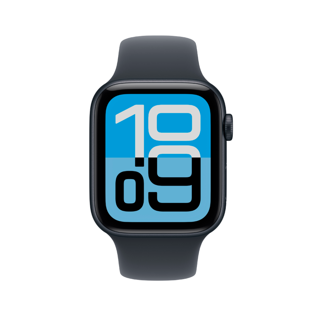 Apple Watch SE 3 GPS 44mm Midnight Aluminium Case with Midnight Sport Band - S/M,Model A3325