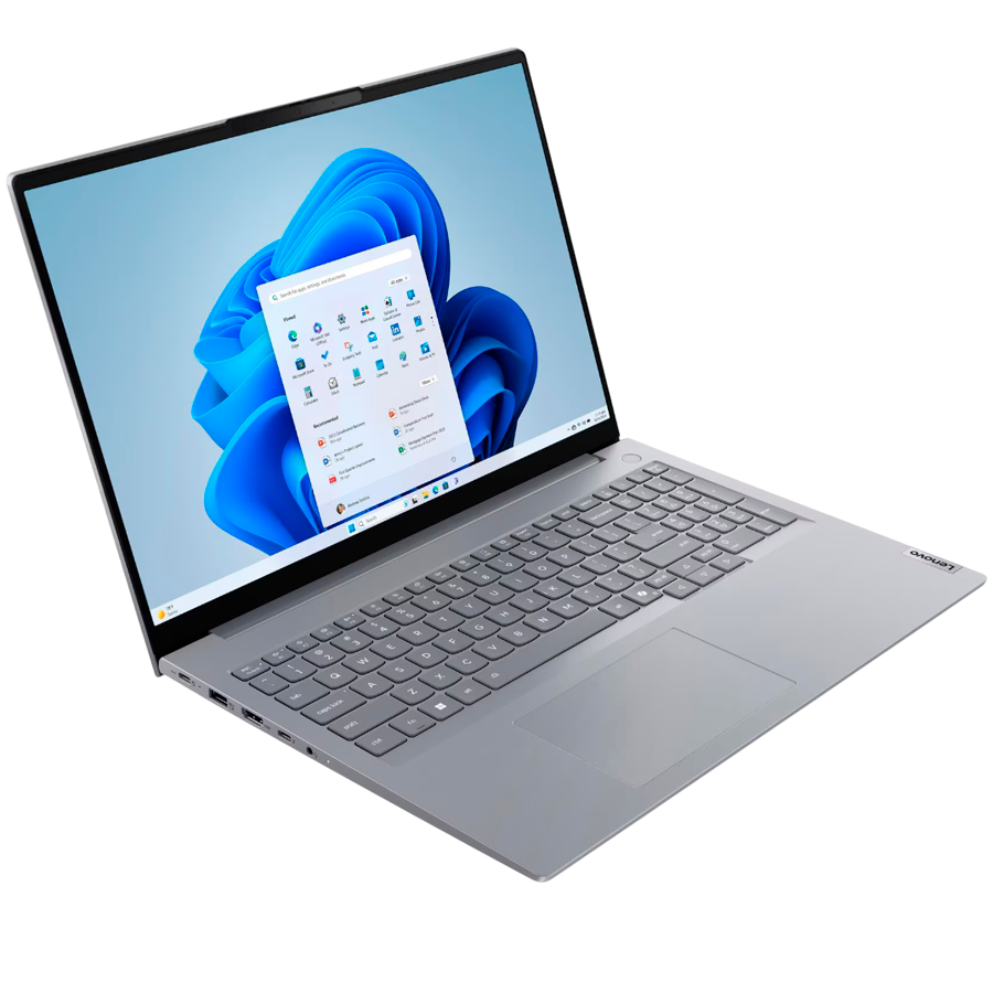 ThinkBook 16 G8 IAL, 16'' WUXGA (1920x1200) IPS 300 nits AG, Ultra 7 255H, 16C, 16GB DDR5, 512GB SSD M.2,Intel Intg,1080p IR Cam+Mic,WLAN + BT,2x USB 3.2,1x USB 3.2 Type C,1x USB THB 4, HDMI,SD reader,RJ-45, FPR,Backlit Kb, 45WH,No Os, 2Yr