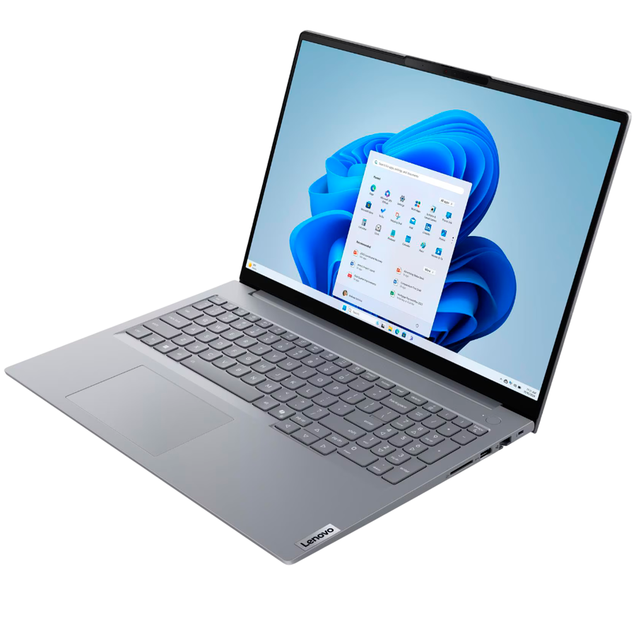ThinkBook 16 G8 IAL, 16'' WUXGA (1920x1200) IPS 300 nits AG, Ultra 7 255H, 16C, 16GB DDR5, 512GB SSD M.2,Intel Intg,1080p IR Cam+Mic,WLAN + BT,2x USB 3.2,1x USB 3.2 Type C,1x USB THB 4, HDMI,SD reader,RJ-45, FPR,Backlit Kb, 45WH,No Os, 2Yr