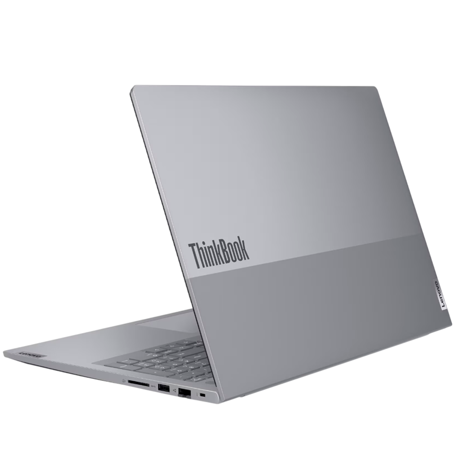 ThinkBook 16 G8 IAL, 16'' WUXGA (1920x1200) IPS 300 nits AG, Ultra 7 255H, 16C, 16GB DDR5, 512GB SSD M.2,Intel Intg,1080p IR Cam+Mic,WLAN + BT,2x USB 3.2,1x USB 3.2 Type C,1x USB THB 4, HDMI,SD reader,RJ-45, FPR,Backlit Kb, 45WH,No Os, 2Yr