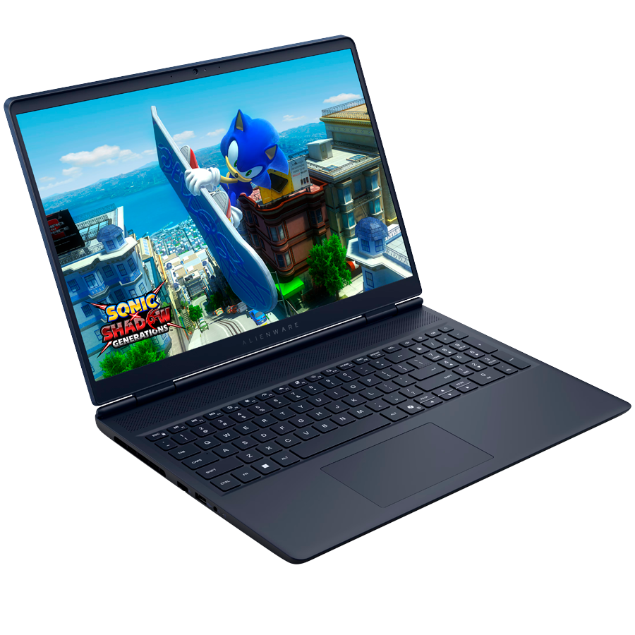 Alienware 16 Aurora AC16250, 16" WQXGA (2560 x 1600) 120Hz, 300 nits, Intel Core 9 270H, 32GB, 2x16GB, DDR5 5600 MT/s, 1TB M.2 PCIe, GeForce RTX 5070 8GB GDDR7,  Wi-Fi 7, HD Cam, 2x USB 3.2, 2x USB C 3.2, HDMI, RJ45, Backlit US KB, W11Pro, 3Yr