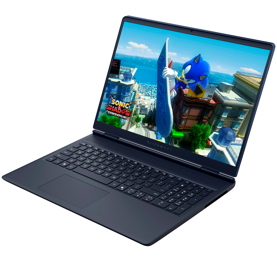 Alienware 16 Aurora AC16250, 16" WQXGA (2560 x 1600) 120Hz, 300 nits, Intel Core 9 270H, 32GB, 2x16GB, DDR5 5600 MT/s, 1TB M.2 PCIe, GeForce RTX 5070 8GB GDDR7,  Wi-Fi 7, HD Cam, 2x USB 3.2, 2x USB C 3.2, HDMI, RJ45, Backlit US KB, W11Pro, 3Yr