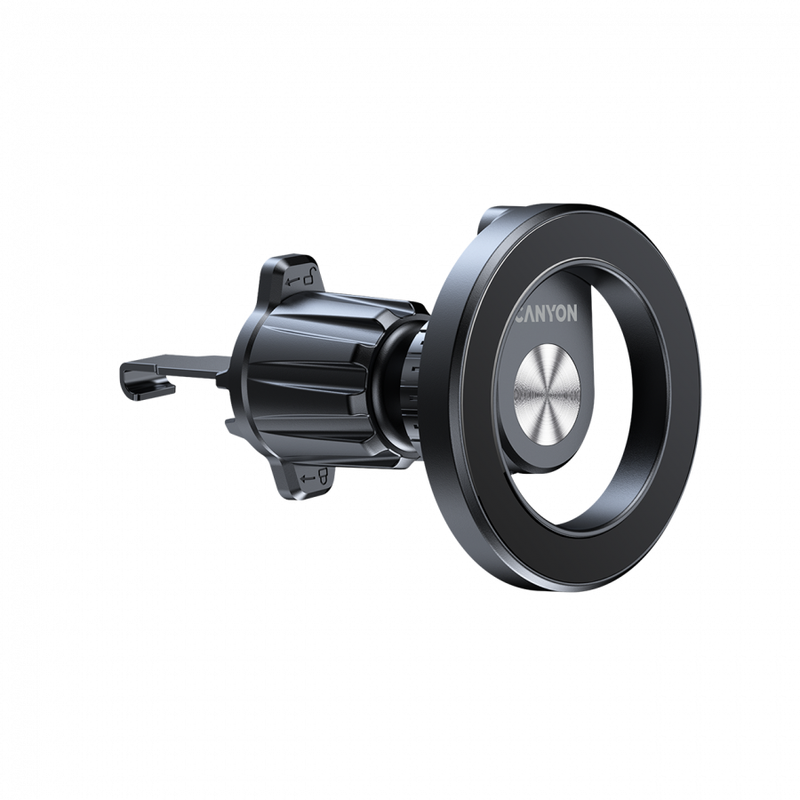 CANYON Magnetic car holder OnGrip 12 suction + air vent Black