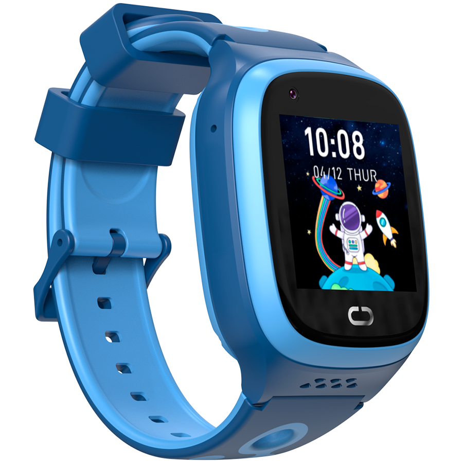 Canyon Kids Watch ZEFIR KW-49 E-SIM 4G GPS WiFi Video Music Games English learning, Blue