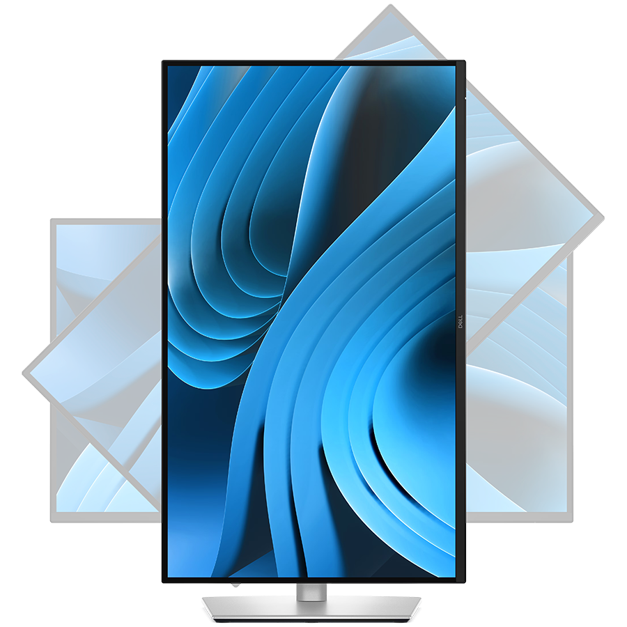 Monitor Dell Pro 27 Plus P2725DE, 2560x1440, QHD, 100Hz, IPS Antiglare, 16:9, 1500:1, 350 cd/m2, 8ms/5ms, 178/178, 2xDP, HDMI, 2xUSB-C, 3xUSB-A, RJ-45, Tilt, Swivel, Pivot, Height Adjust, 3Yr