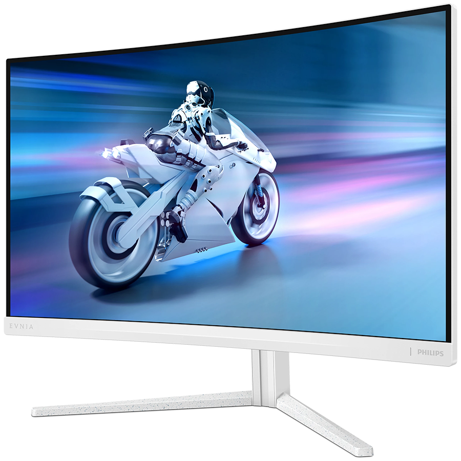 PHILIPS Monitor Evnia 5000 27M2C5501 27" Curved, 2560x1440 (QHD), Fast VA, 180Hz, 1500R, 1ms (GTG), Adaptive Sync, HDR10, 2xHDMI, 1xDP, Ergo